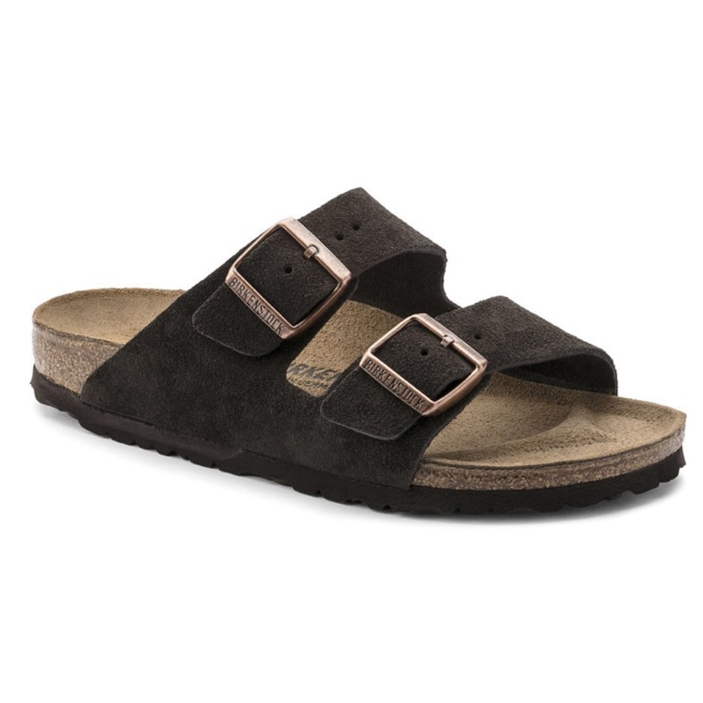 Arizona mocha suede Birkenstock’s